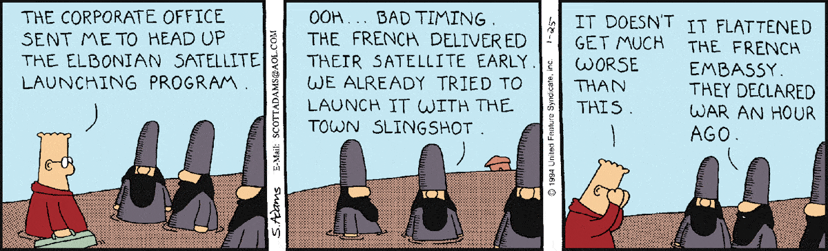 Dilbert Cartoon